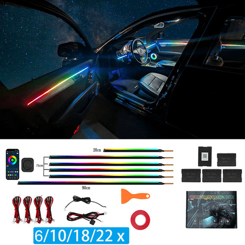 22x auto ambientebeleuchtung - auto,