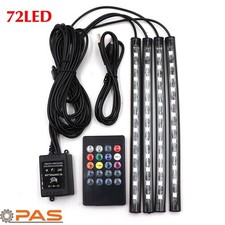 4x LED RGB Fußraumbeleuchtung