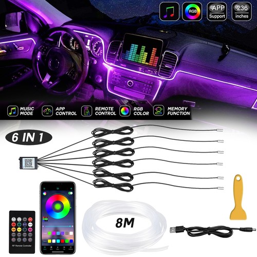 Rgb led ambientebeleuchtung - 8m,