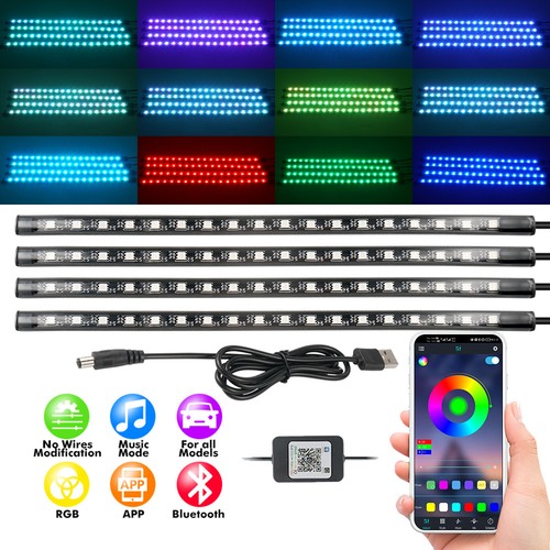 Led fußraumbeleuchtung - 4x,