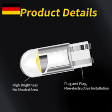 20 Stück T10 W5W COB LED