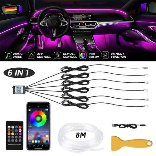 Rgb led ambientebeleuchtung - 8m,