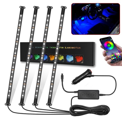 Led rgb auto - 4x,