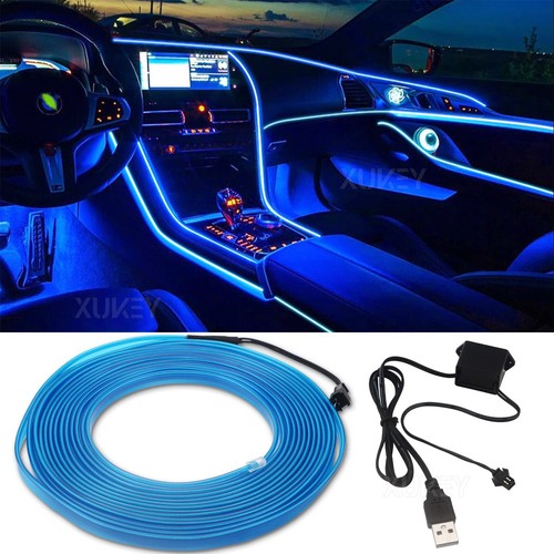 Usb blau auto led - auto, el