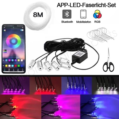 Rgb led ambientebeleuchtung - 8m,