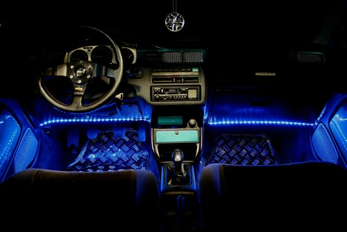 24v 33cm blau led - 2x,