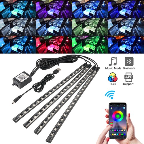 Led fußraumbeleuchtung - 4x,