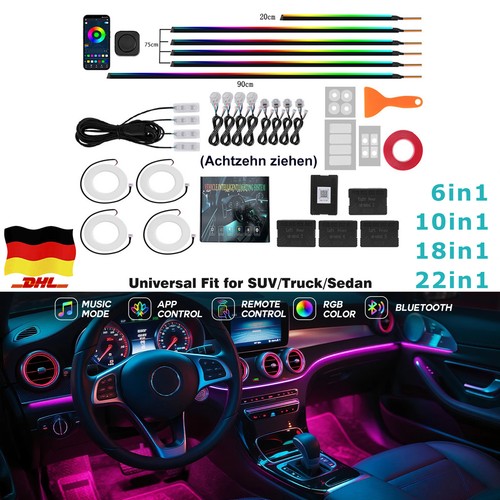22in1 auto symphony rgb led - auto,
