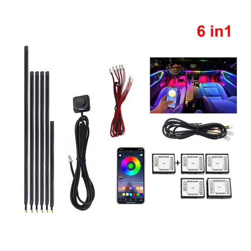 6in1 auto rgb led - auto, symphony