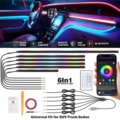 6in1 auto rgb led symphony - auto,